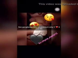 4一些 gangbanging snapchat thot snippet