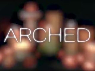 ARCHED -Katie Kush & Laz Fyre Flexible Oiled xxx movie