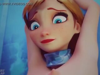 Elsa ja anna sidumine ja sadomaso mängima