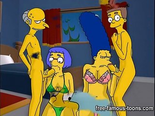 Simpsons hentai greu orgie
