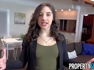 Propertysex - koledža studente fucks marvelous pakaļa reāls estate aģents